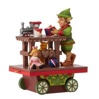 Heartwood Creek - 13cm/5.1" Elf with Toys Train Car