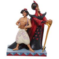 Disney Traditions - 24cm Aladdin Vs. Jafar, Good Vs. Evil