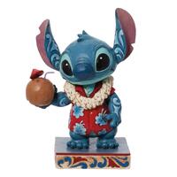 Disney Traditions - 12.5cm Stitch Wearing Hawaiian Shirt & Lei