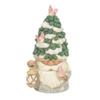 Heartwood Creek - 18cm Woodland Gnome With Evergreen Tree Hat