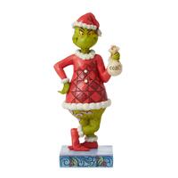 Grinch by Jim Shore - 23cm/9" Grinch with Bag of Coal