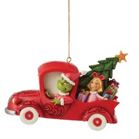 Grinch by Jim Shore - 7.5cm / 3" Grinch Red Truck HO