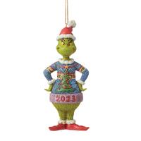 Grinch by Jim Shore - 13.3cm/5.2" Ugly Sweater Dated 2023 HO