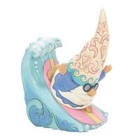 Heartwood Creek - 14cm/5.6" Surfing Gnome