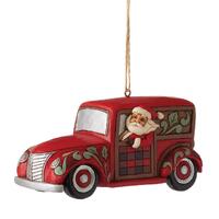 Heartwood Creek - 5.5cm/2.2" Highland Glen Santa Woody Wagon HO