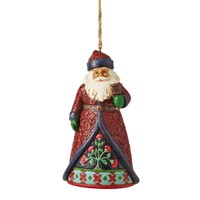 Heartwood Creek - 11.4cm/4.5" Holiday Manor Santa With Bell HO