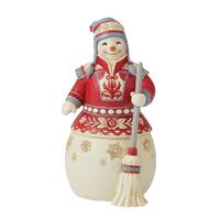 Heartwood Creek - 21cm/8.3" Snowman with Broom