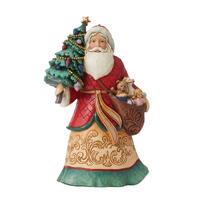 Heartwood Creek - 20.5cm/8.1" Santa with Tree and Toy Bag