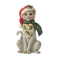 Heartwood Creek - 9.5cm/3.74" Mini Christmas Cat