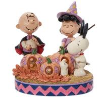Peanuts by Jim Shore - 14cm/5.5" Lit Halloween Gang