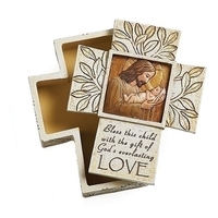 Roman Joseph's Studio - 9cm/3.5" Jesus Loves Me Keepsake Box