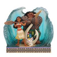 Disney Traditions - 18cm Moana and Maui