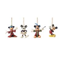 Disney Traditions - 9cm Mickey Through the Years HO (S/4)