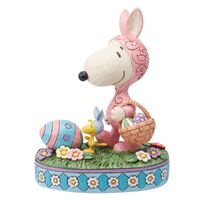 Peanuts by Jim Shore - 15cm/6" Snoopy & Woodstock Easter Bunnies