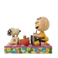 Peanuts by Jim Shore - 12.4cm/4.9" Snoopy, Woodstock & Charlie on Picnic