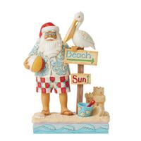 Heartwood Creek - 24cm/9.5" Coastal Santa with Signs