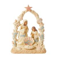 Heartwood Creek - 11.5cm/4.5" Coastal Santa with Signs HO