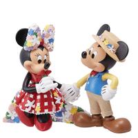 Disney Showcase - 17cm/6.7" Botanical Mickey & Minnie Mouse