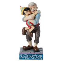 Disney Traditions - 17cm Gepetto & Pinocchio