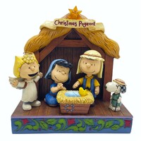 Peanuts by Jim Shore - 17.5cm/6.9" Lit Nativity