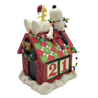 Peanuts by Jim Shore - 18cm/7" Snoopy & Woodstock Countdown Calendar