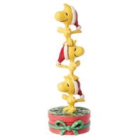 Peanuts by Jim Shore - 10.5cm/4.1" Woodstock Stacked
