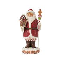 Heartwood Creek - 25cm Gingerbread Santa with Staff