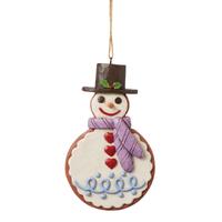 Heartwood Creek - 11.5cm Gingerbread Snowman Cookie HO