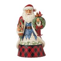 Heartwood Creek - 27.5cm/10.8" Santa With Birdhouse