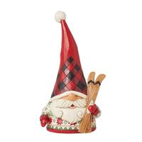 Heartwood Creek - 16cm/6.3" Gnome With Skis