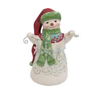 Heartwood Creek - 15.9cm/6.25" Snowman With Long Hat