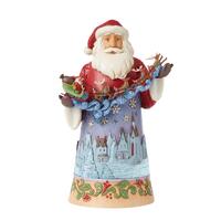 Heartwood Creek - 30cm/12" Santa Over Night Sky