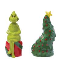 D56 Grinch - 9cm/3.5" Grinch & Presents Salt & Pepper (S/2)