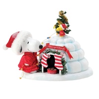 D56 Posssible Dreams - 18cm/7" Snoopy's Puffer Igloo