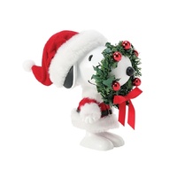 D56 Posssible Dreams - 13cm/5.25" Spruced Up Snoopy