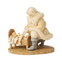 Foundations Christmas - 13cm/5.12" Santa with Baby Jesus
