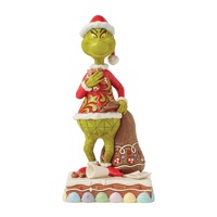 Grinch by Jim Shore - 20cm/8" Grinch Eating Gingerbread