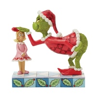 Grinch by Jim Shore - 14cm/5.43" Grinch Patting Cindy-Lou's Head