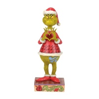 Grinch by Jim Shore - 23cm/9.25" Grinch with Heart Hands