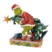 Grinch by Jim Shore - 19cm/7.48" Grinch Stealing Tree