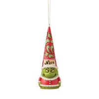 Grinch by Jim Shore - 13cm/5.31" Grinch Naughty/Nice Gnome HO