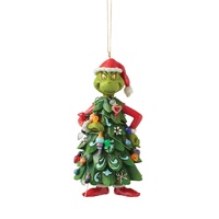 Grinch by Jim Shore - 13cm/5.08" Grinch Dressed as Tree HO