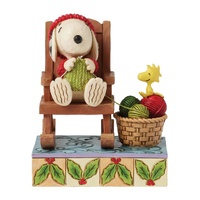 Peanuts by Jim Shore - 13cm/5" Snoopy in Rocking Chair