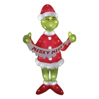 88cm/35.04" Grinch Acrylic Lit Statue