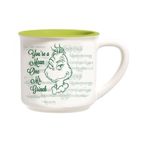 18Fl.oz/532ml You're A Mean One Mr. Grinch Song Mug