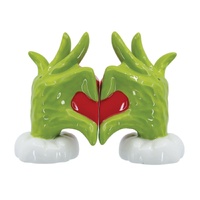 10cm/4" Grinch Heart Hands Salt & Pepper (S/2)