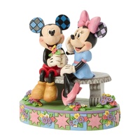 Disney Traditions - 15cm Mickey & Minnie Spring