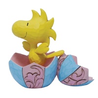 Peanuts by Jim Shore - 8cm/3.19" Mini Woodstock in Egg