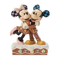 Disney Traditions - 16cm Mickey and Minnie Gingerbread