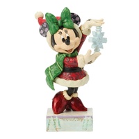 Disney Traditions - 14cm Minnie with Snowflake